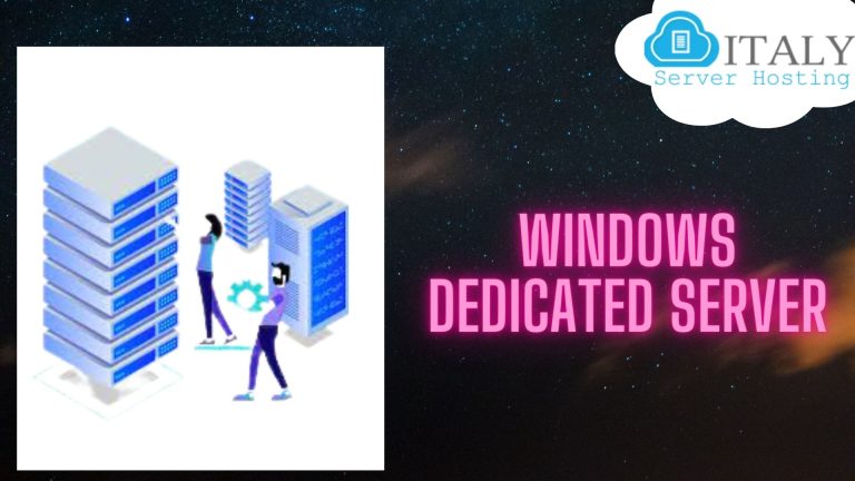 Get High-Performance Experience with Windows Dedicated Server