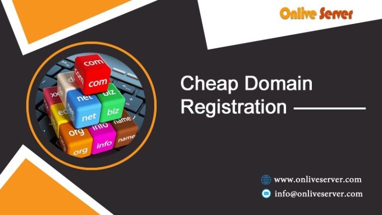 Cheap Domain Registration – OnliveServer